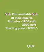 plot available at indu imperia,beside  highcourt