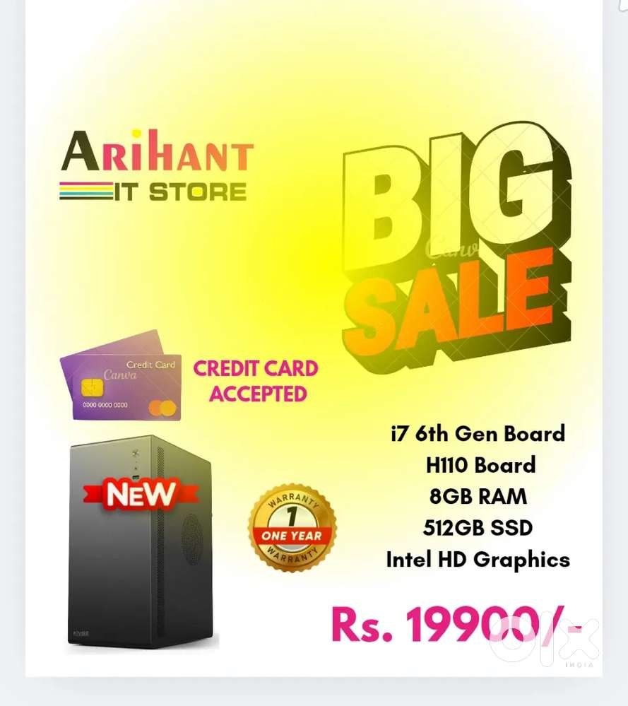 NEW i7 6th CPU / Heavy Performance CPU / 1 YEAR WARRANTY