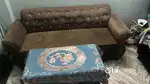 Single room with sofa tv and almeera