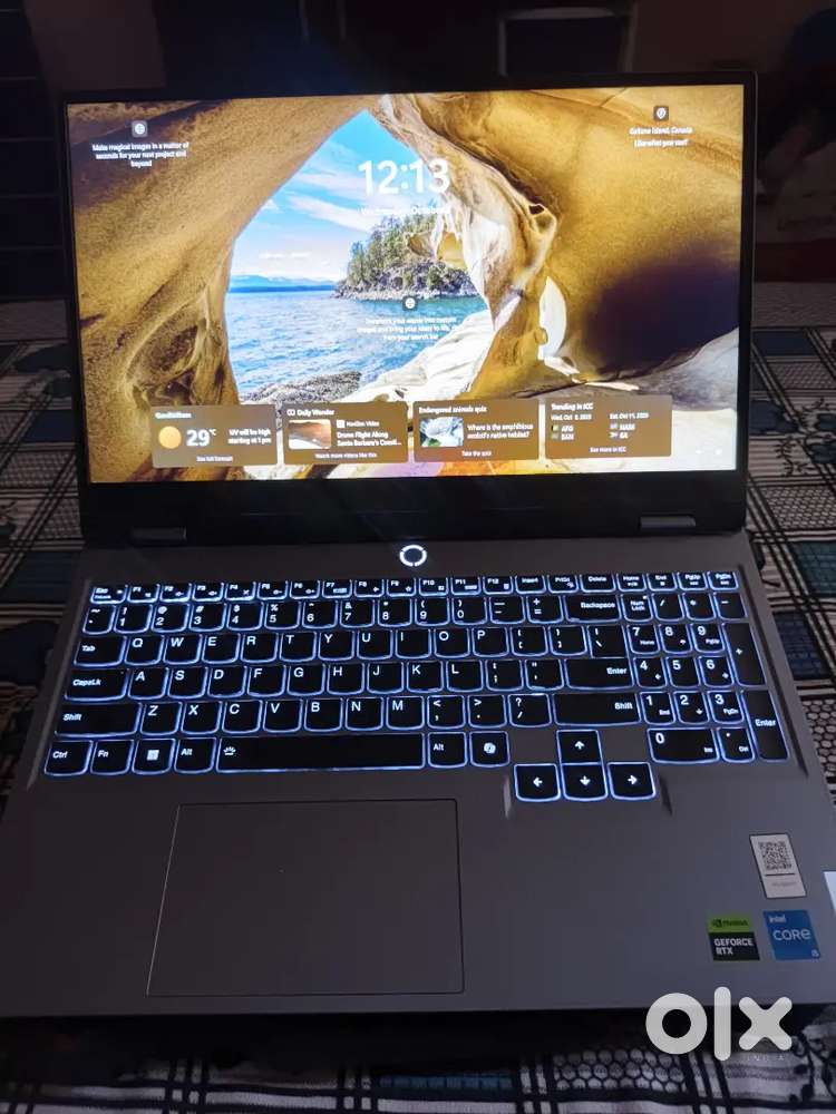 Lenovo LOQ RTX 2050 Gaming Laptop  12GB RAM  512GB SSD