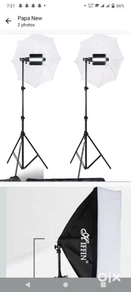 New Porta light & ambrella lght for photo graphy & video graphy