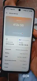 Oppo k12X 5g charger hai lekin bill or box nhi hai