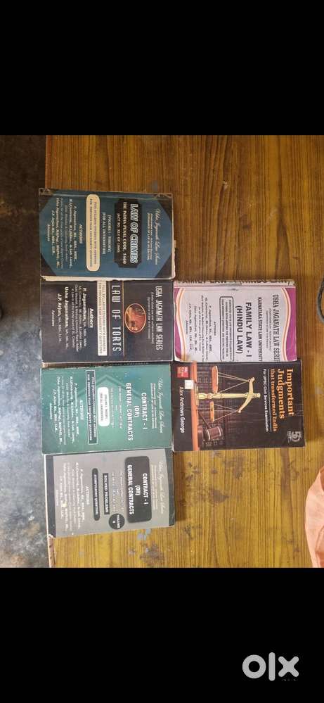 Law books LLB BOOKS