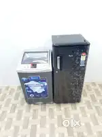 Working Condition Fridge and Washing Machine Combo