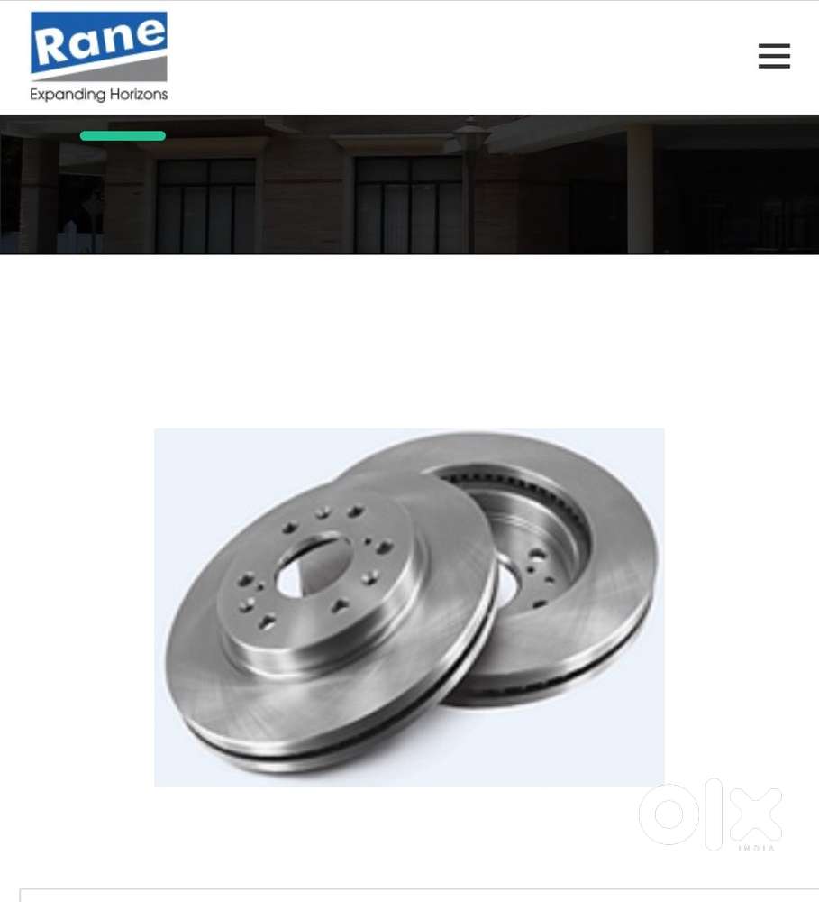 Maruti Ciaz Ritz Swift Dezire Ritz Brake Disc Rotor and Brake pads new