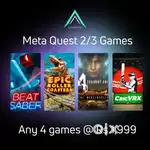 Mera quest 2/3  games package