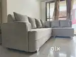 Grey colour 7 seater sofa
