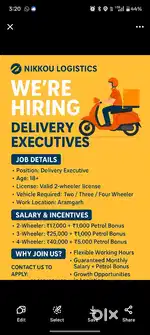 Delivery associate