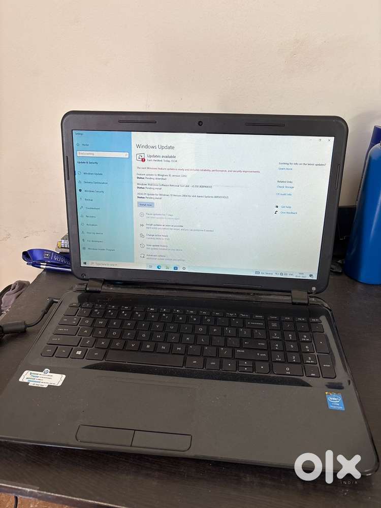 HP laptop , intel processor , windows 10, with charger