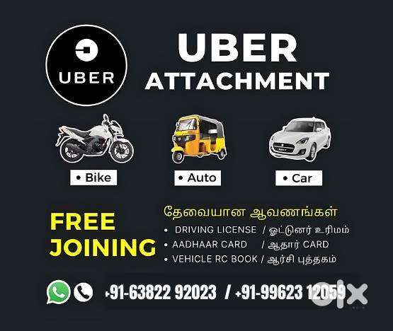 Bike Needed for uber  Attachment- earn daily