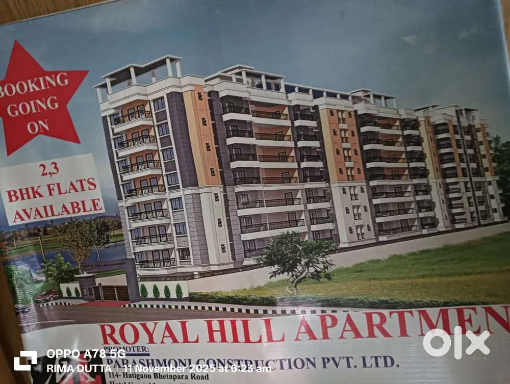 2.3 bhk apartment available