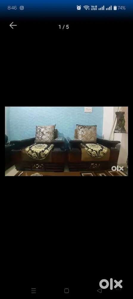 3+1+1 seater Sofa stylish elegant and modern