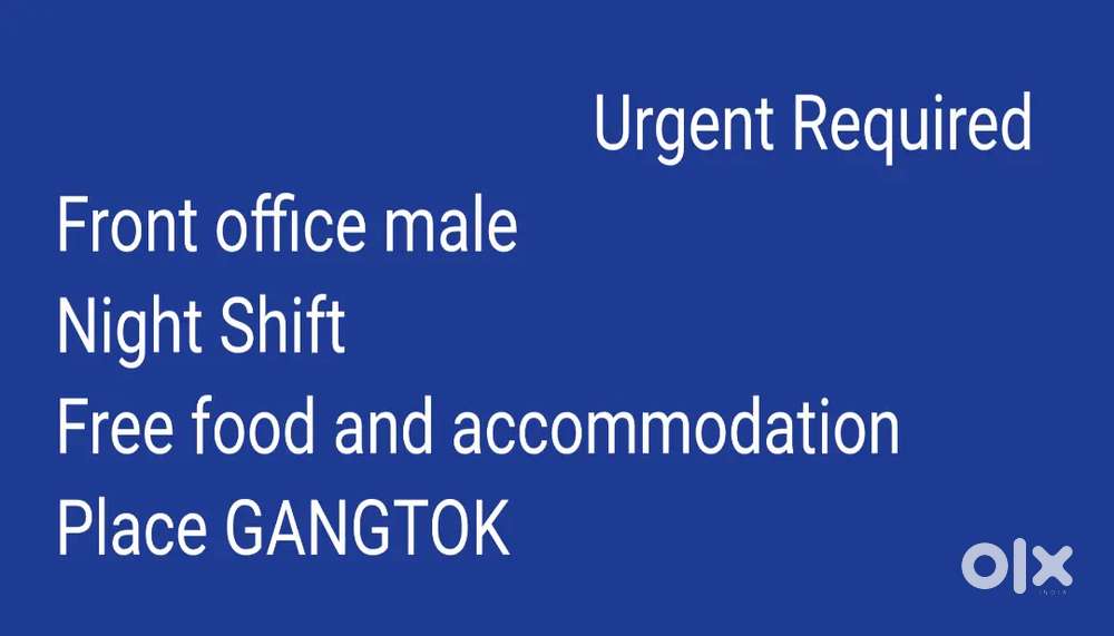 Front office (Male)