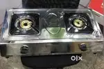 Ultimate LPG Gas Stove 2 Burners Stainless Steel Body-Surya