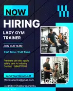 Part time Lady Gym trainer