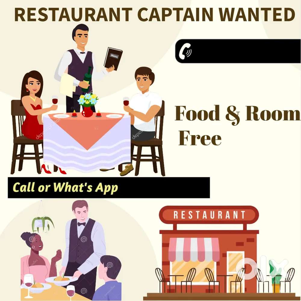Restaurant Waiter job Wanted