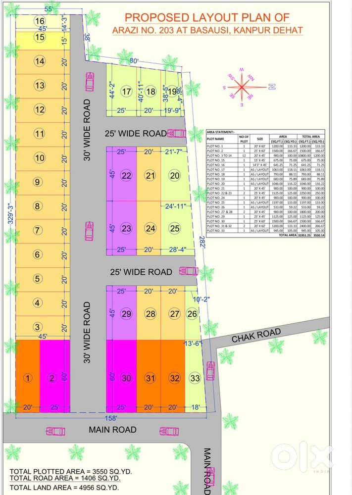 Near ring road on main damar road