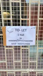 1 Hall For Rent in kalpana Nagar Near sonagiri piplani