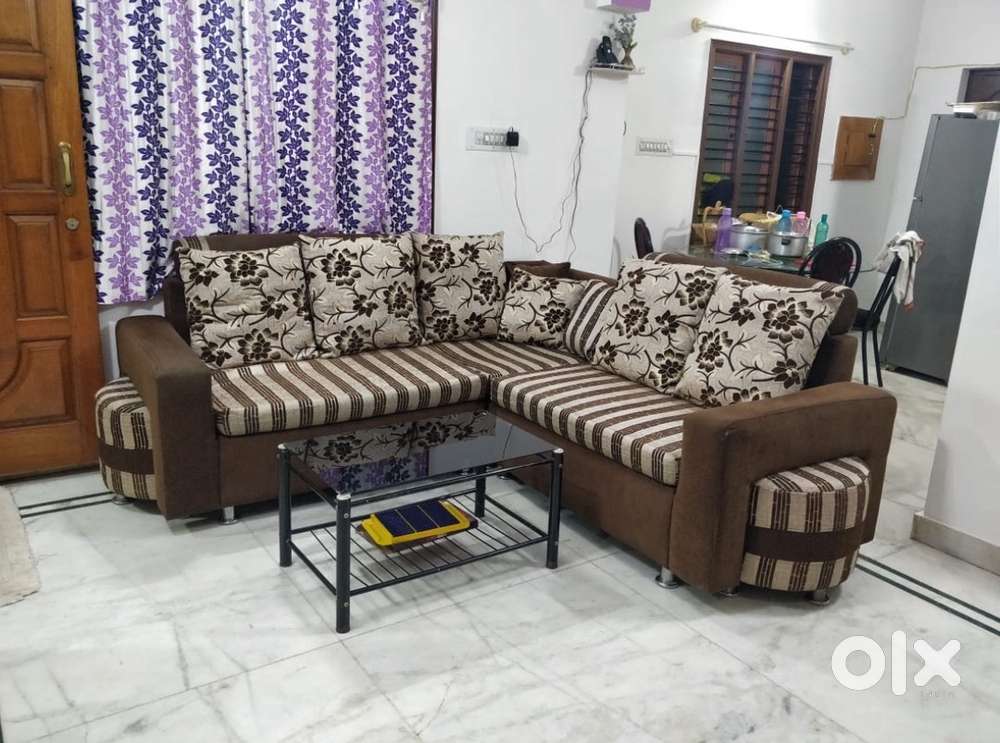 L shaped sofa for 4 seater