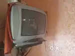 Old tv with remote