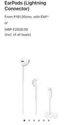 Apple EarPods with Lightning Connector