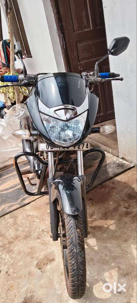 well-maintained condition. The bike runs smoothly with a reliable eng