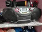 Philips recorder cassette radio working only