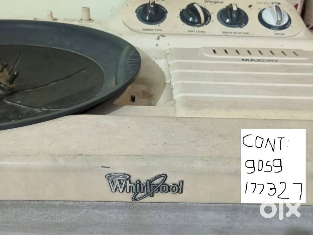 WHIRLPOOL 9KG SEMI AUTOMATIC WASHING MACHINE