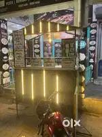 Food cart full havy with light sytm