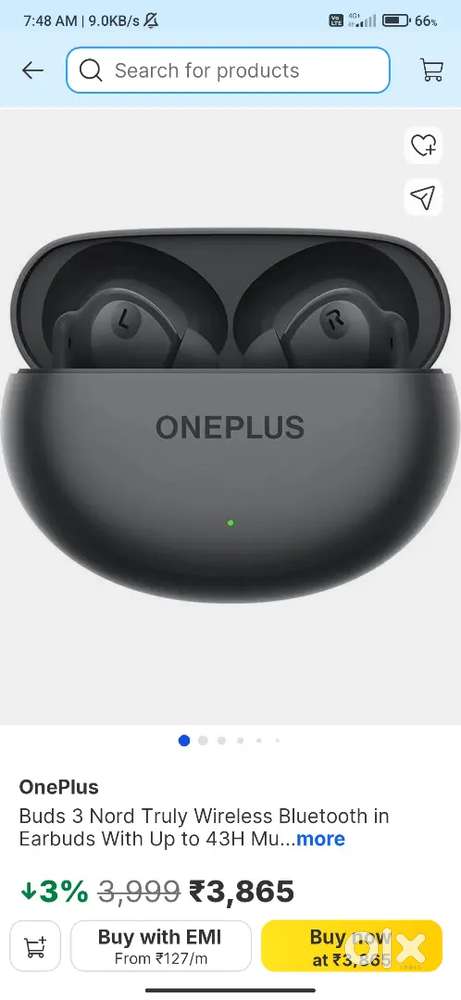 OnePlus buds 3 nord 10days battery backup