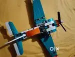 Original Hand made Lego Technic 2in1 jetplane