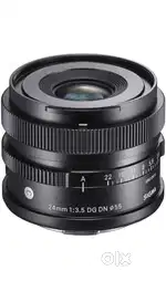 Camera lens sony Sigma 24mm F3.5 DG DN Lens for Sony E Mount, Black