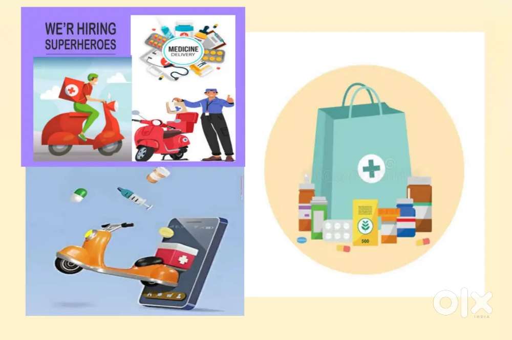 MEDICINE AND FOOD DELIVERY JOBS FREE JOINING IN HYDERABAD