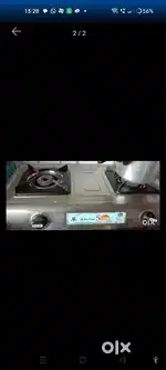 Two burner gas stove