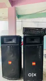 AHUJA orginal amplifer with spekes 400wat 2 spekers for sale