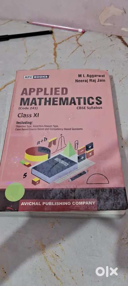 Applied Mathematics class 11 , book code 241