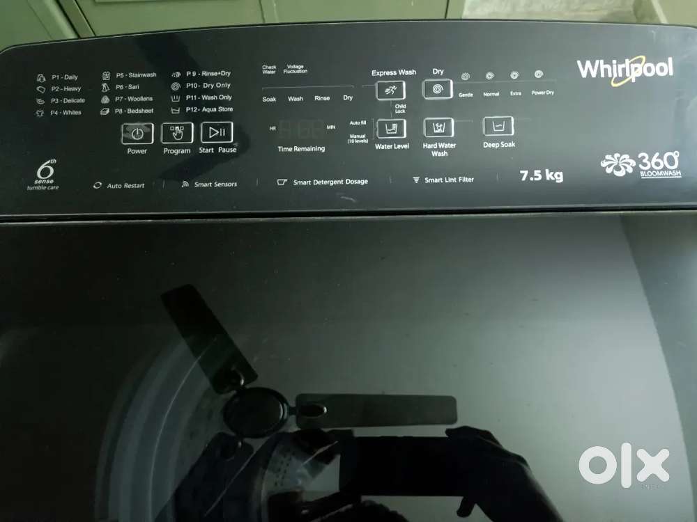 Whirlpool washing machine