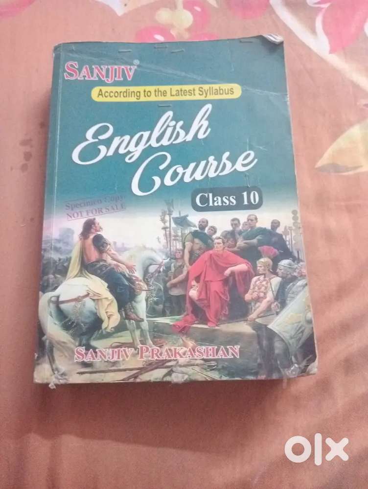 This is my English pass book of 10 class and I am in 11 class