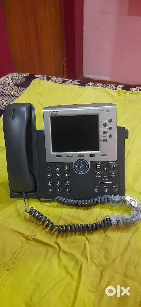 Landline office phone.