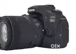 Rent on DSLR Camera Canon 80D with Lens 18-135