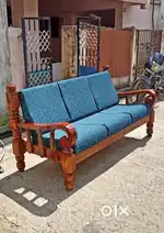 3 seter teak wood sofa for sale 7499