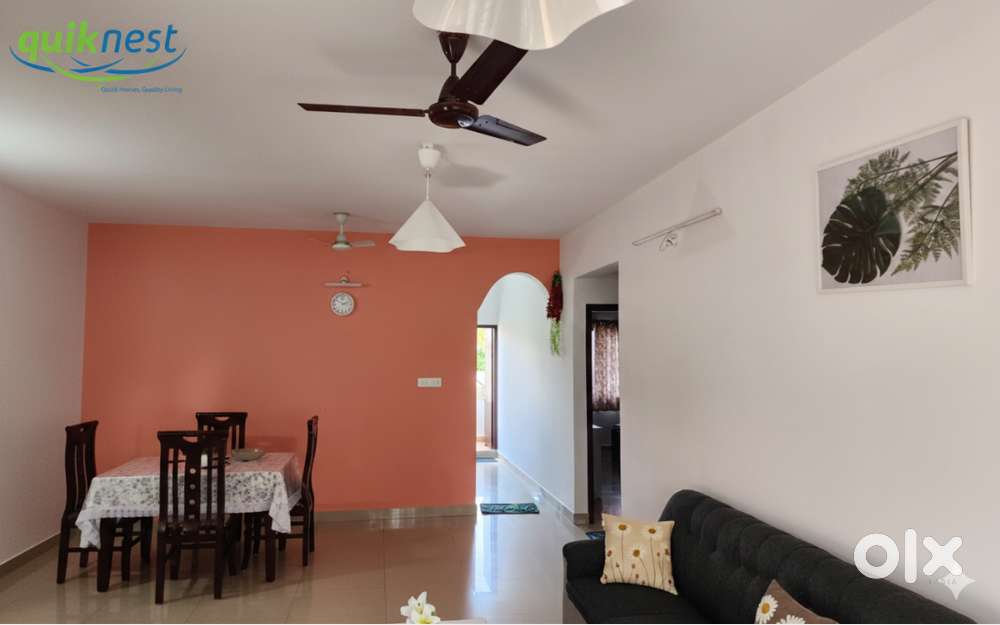 Fully Furnished 2 BHK for Lease in Kalyan Nagar – West Facing