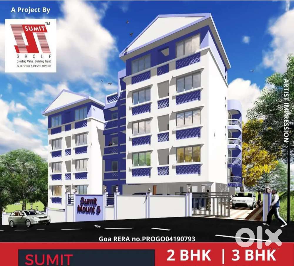 2 bhk flat for sale near Ponda market