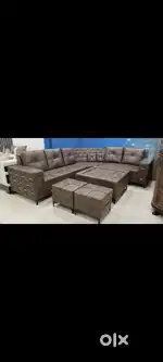 L corner sofa with tipoi New