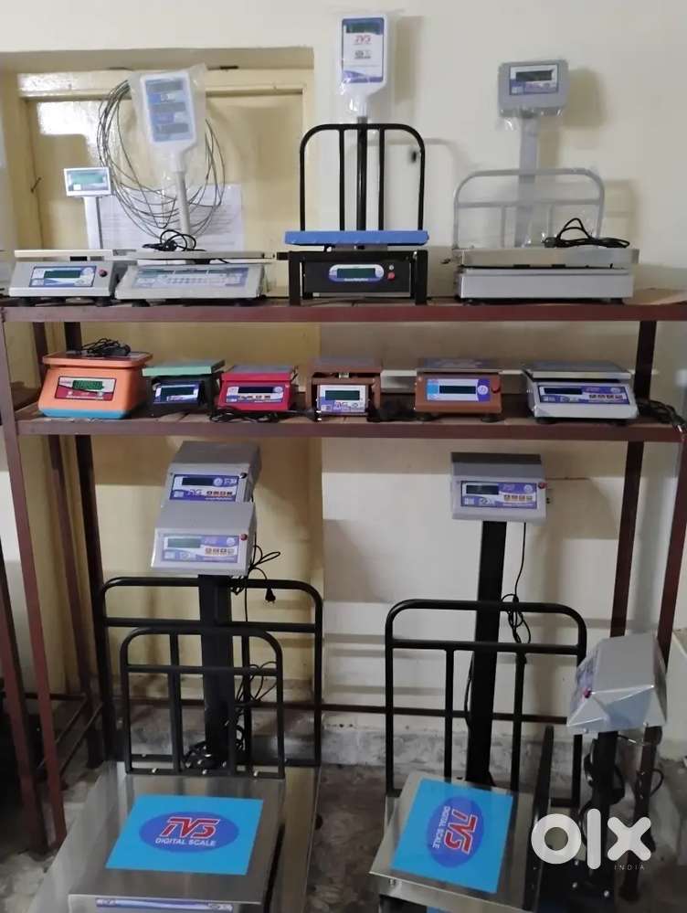 Weighing scale for shop, mobile weight machine