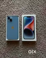 Get iPhone 14 use model good condition with bill box data cable