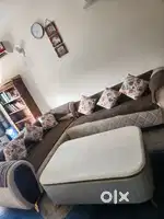 Sofa with table
