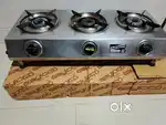 3 burner Gas stove.