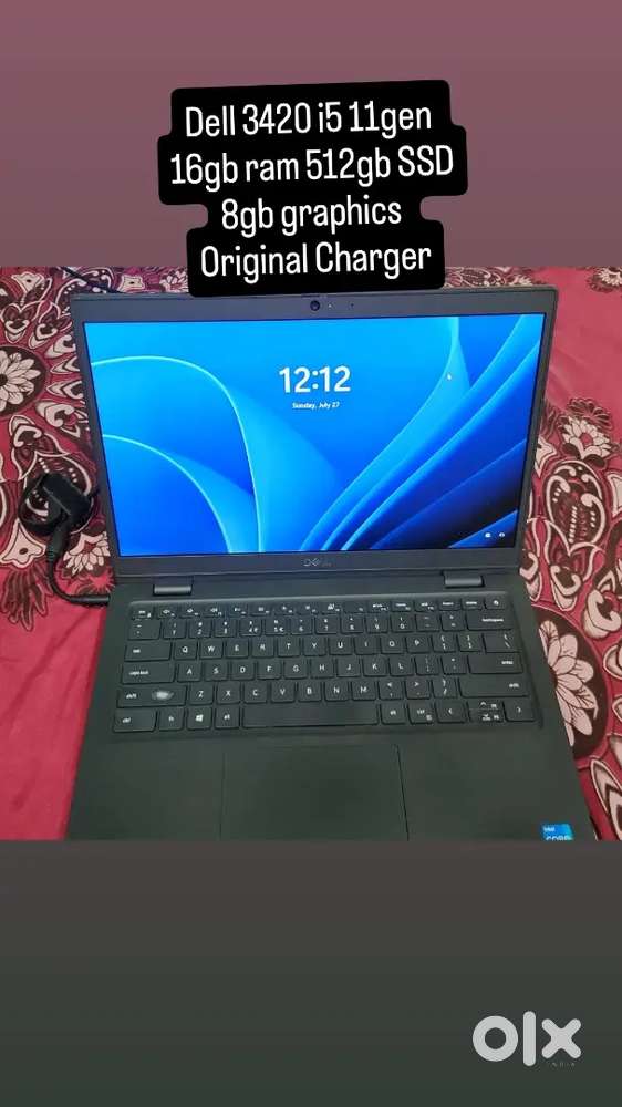 Dell 3420 i5 11gen 16/512 6gb intel graphics with charger