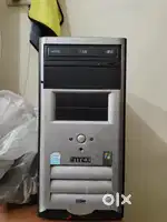 Computer CPU , UPS and keyboard